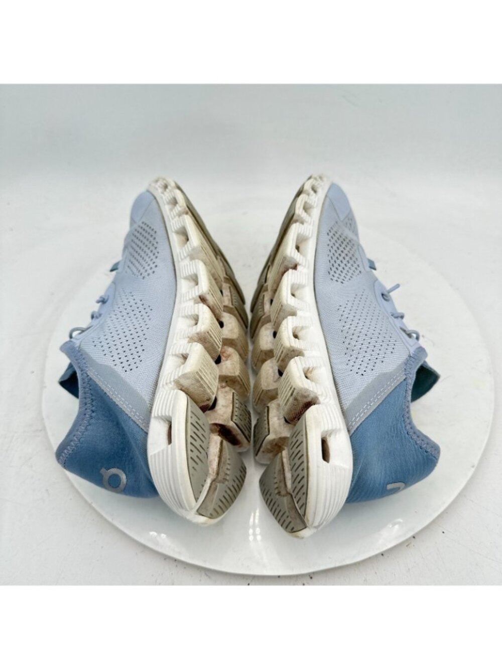 On Cloud 5 Coast Women Size 8 3WD10541177 Pastel Blue White Running Shoes - Picture 6 of 11